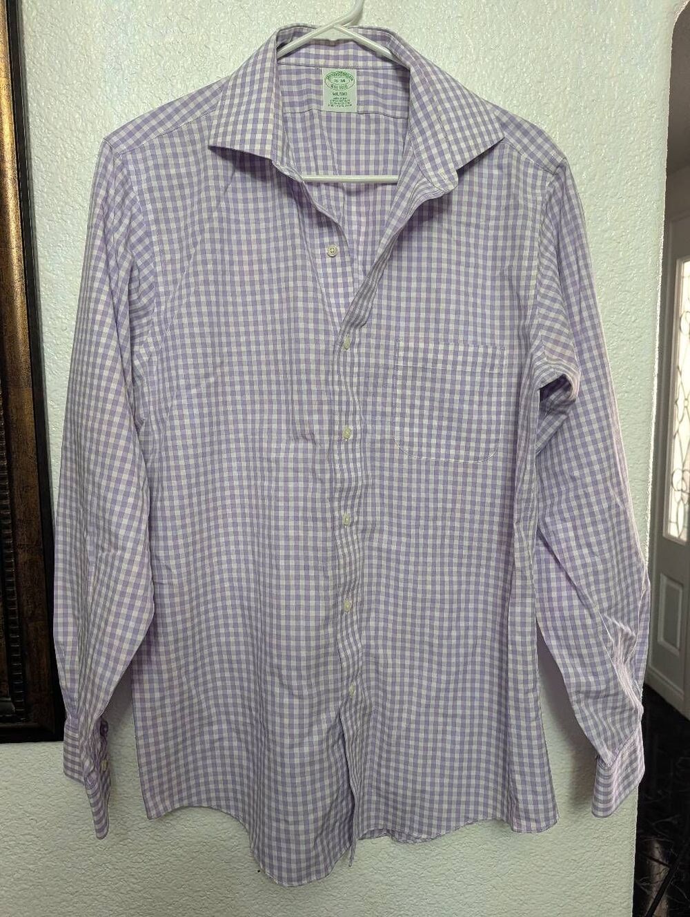 Brooks Brothers purple shirt for men